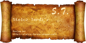 Stelcz Teréz névjegykártya